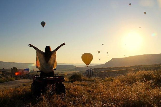 2 Hour Sunset Quad Bike(Atv) Tour - Goreme National Park: helmets, instructions, and first impressions