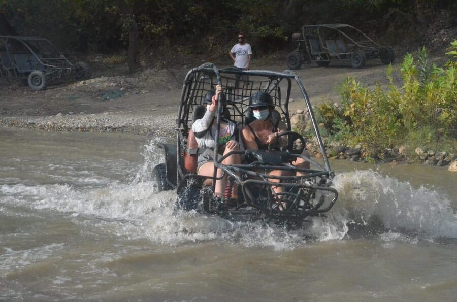 Alanya Buggy Safari: Thrill by River & Muddy Forest - River and facility swimming breaks