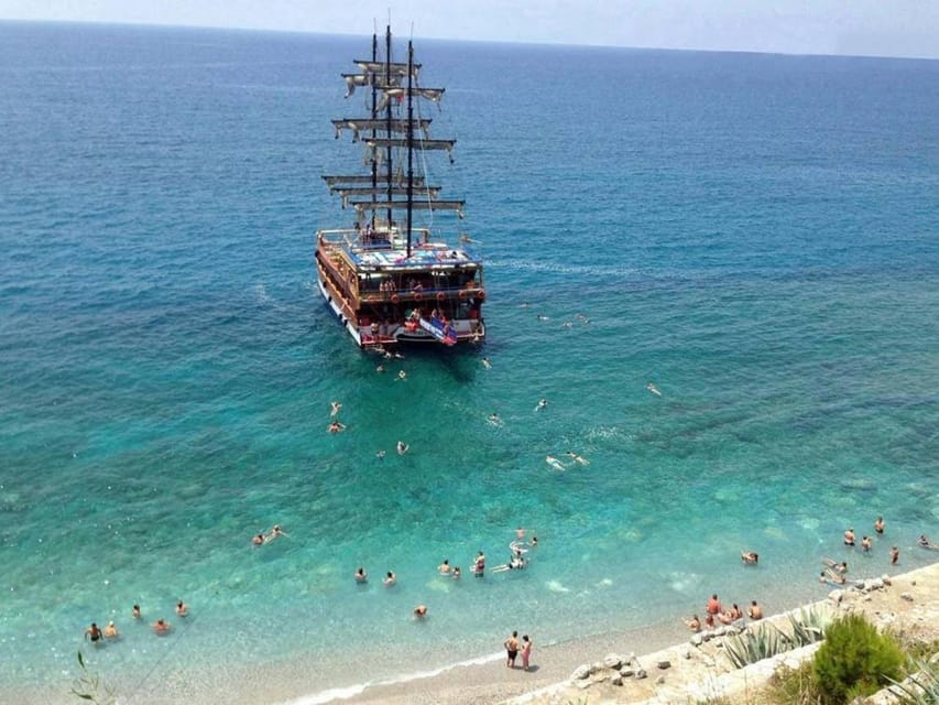 Alanya: Catamaran Boat Tour with Snorkeling and BBQ Lunch - Setting out from Alanya Harbor