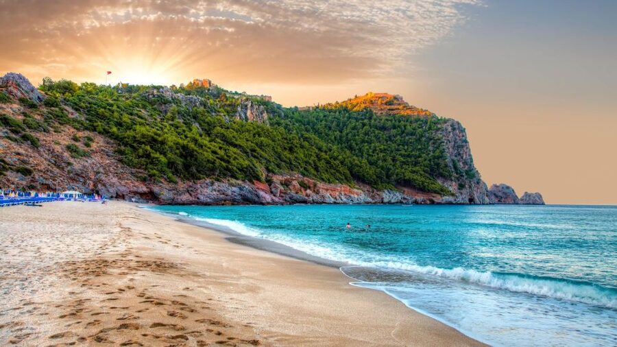 Alanya: Catamaran Boat Trip with Sunbathing and Swimming - Devil Cave and a Possible Dolphin Sighting