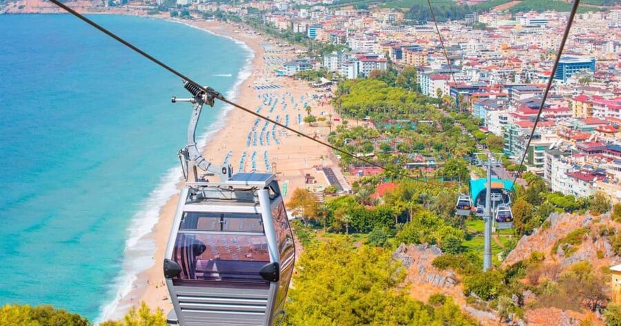 Alanya City Tour: Cleopatra Beach & Optional Cable Car Ride - Seeing the Suleymaniye Mosque
