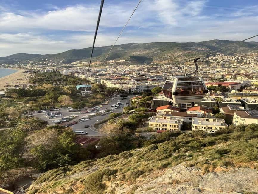 Alanya City Tour: Cleopatra Beach & Optional Cable Car Ride - Starting above Alanya’s coast