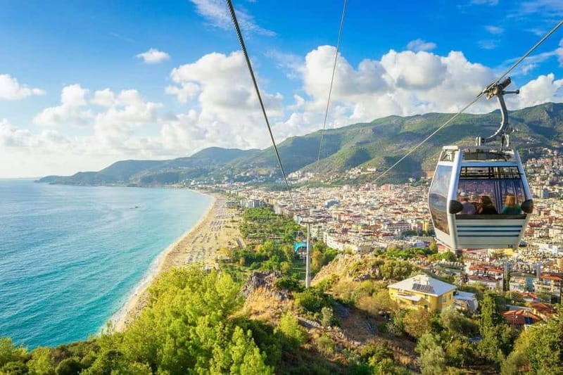 Alanya: City Tour with Sunset Views and Cable Car - Sunset from the I Love Alanya terrace