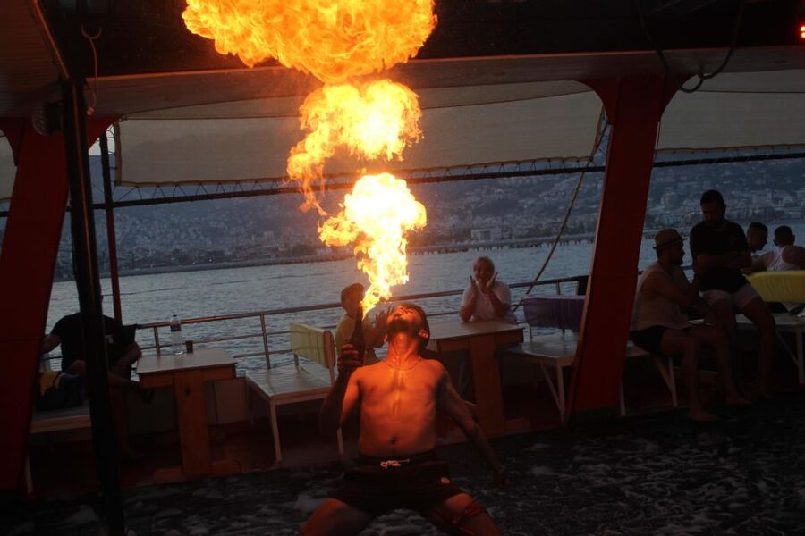 Alanya: Evening Jeep Tour with Sunset Boat Trip and Dinner - What the $51 price really covers