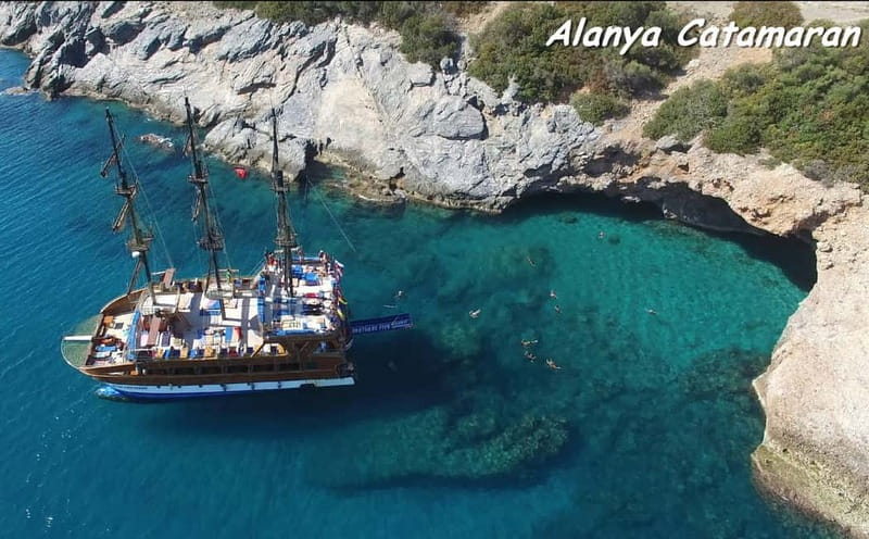 Alanya: Family-Friendly Catamaran Cruise with Castle Views - Meeting the catamaran at Alanya Harbour