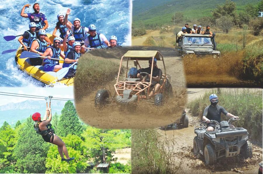 Alanya: Full Day Whitewater rafting with lunch and transport - Key points at a glance