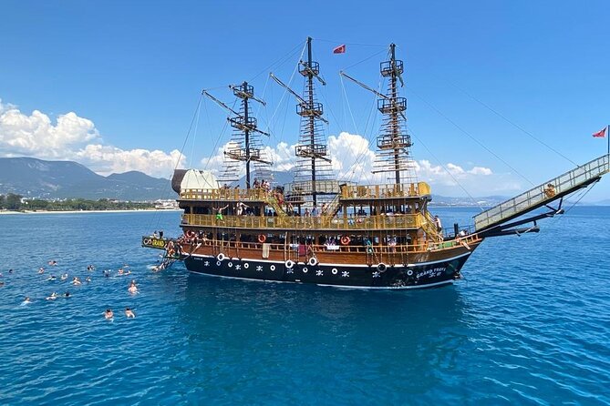 Alanya Grand Pirate Boat Tour with Lunch, Soft Drinks & Transfer - Who Will Enjoy This Alanya Boat Day