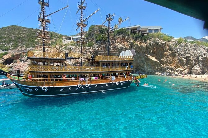 Alanya Grand Pirate Boat Tour with Lunch, Soft Drinks & Transfer - Timing, Pickup, and Weather Details