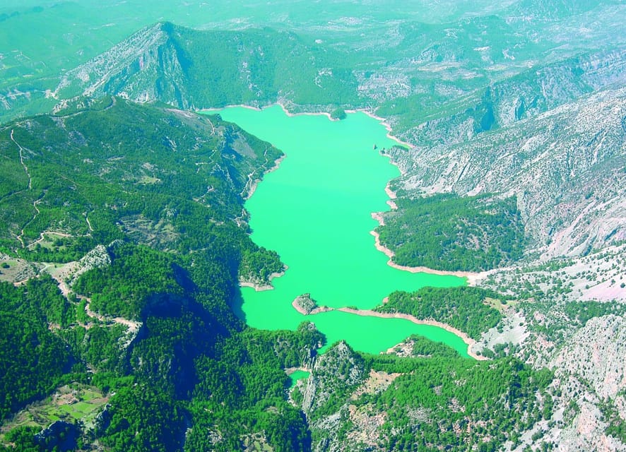 Alanya: Green Canyon Boat Trip with Lunch and Hotel Pickup - Swimming stops in the canyon lake
