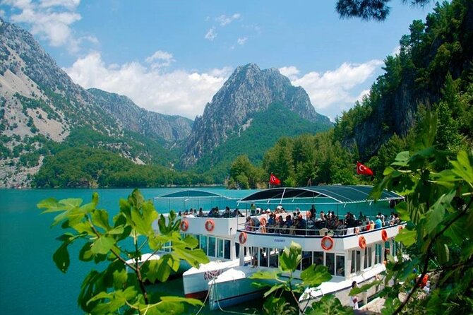 Alanya Green Canyon Boat Trip With Lunch & Unlimited Soft Drinks - Lunch beside the lake
