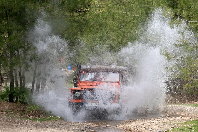 Alanya Jeep Safari - The 30-minute swimming break at Obaçayı Sokak
