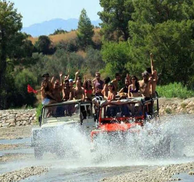 Alanya: Jeep Safari and Sapadere Canyon Tour with Lunch - Entering Sapadere Canyon and its cold stream