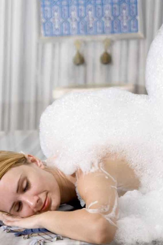 Alanya/Kemer/Side: Turkish Bath and Massage with Transfers - The Turkish bath scrub and foam wash