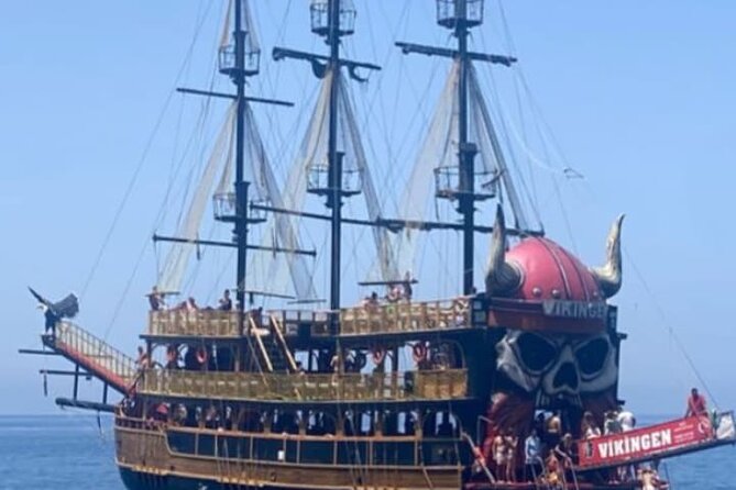 Alanya King of Vikingen All Inclusive Boat Tour - A party boat, not a silent cruise