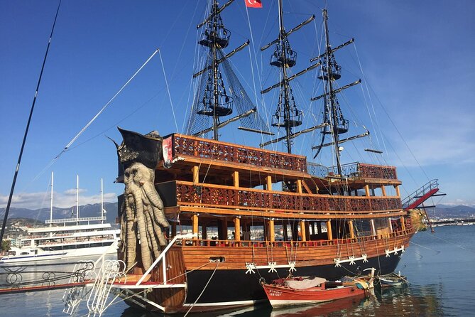 Alanya: Luxury Pirate Boat Tour with Foam Party - Six hours along Alanya’s castle coast