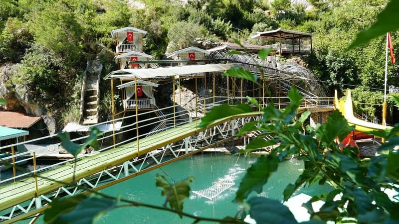Alanya: Nature Adventure at Dim Cave & Dim River with Lunch - Finishing above Alanya