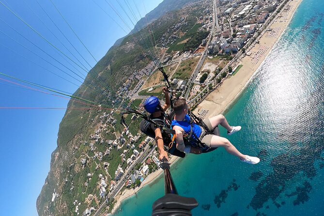Alanya Paragliding With Experienced Pilot's - The coast below: what each part of the route offers