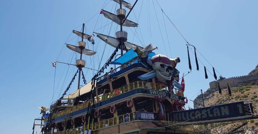 Alanya: Pirate Boat Tour w/ BBQ & Foam Party - Booking details worth knowing