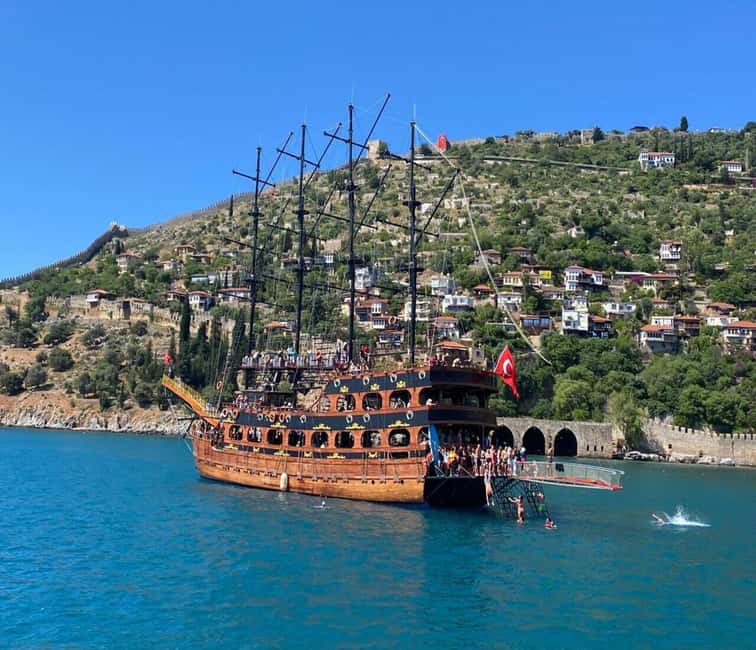 Alanya: Pirate Boat with Lunch and Unlimited Drinks - Key points to know before you book