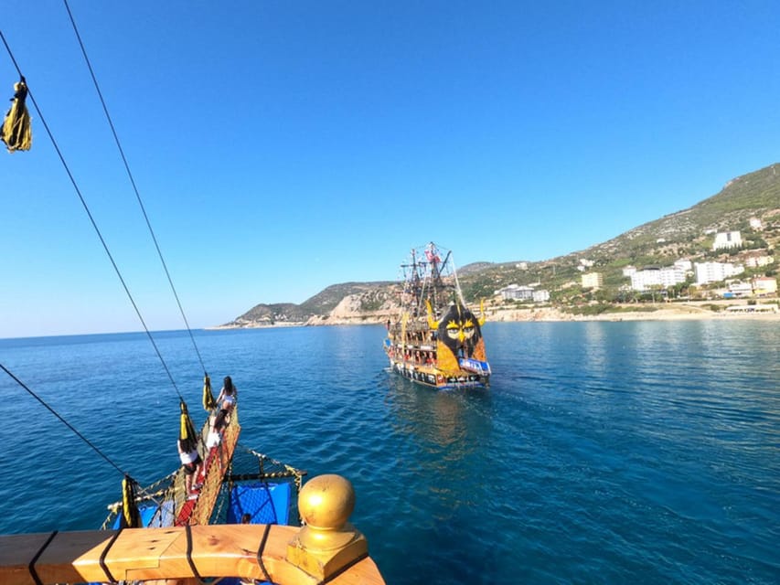 Alanya: Pirates Boat Trip with Lunch and Hotel Pickup - Ulas Beach adds a second swim