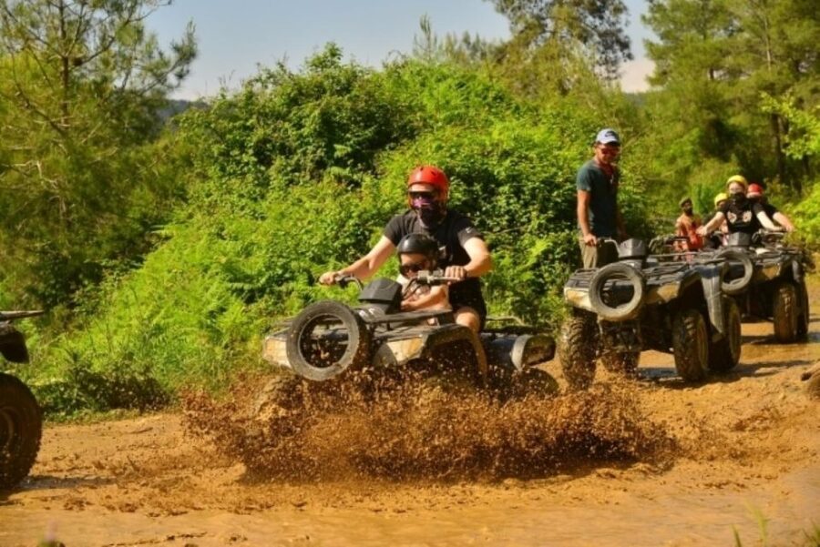Alanya Quad Safari Tour 3 Hour - The river break gives the tour a welcome pause