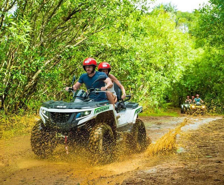 Alanya: Quad Safari with Hotel Pick-Up - The safety briefing and test drive
