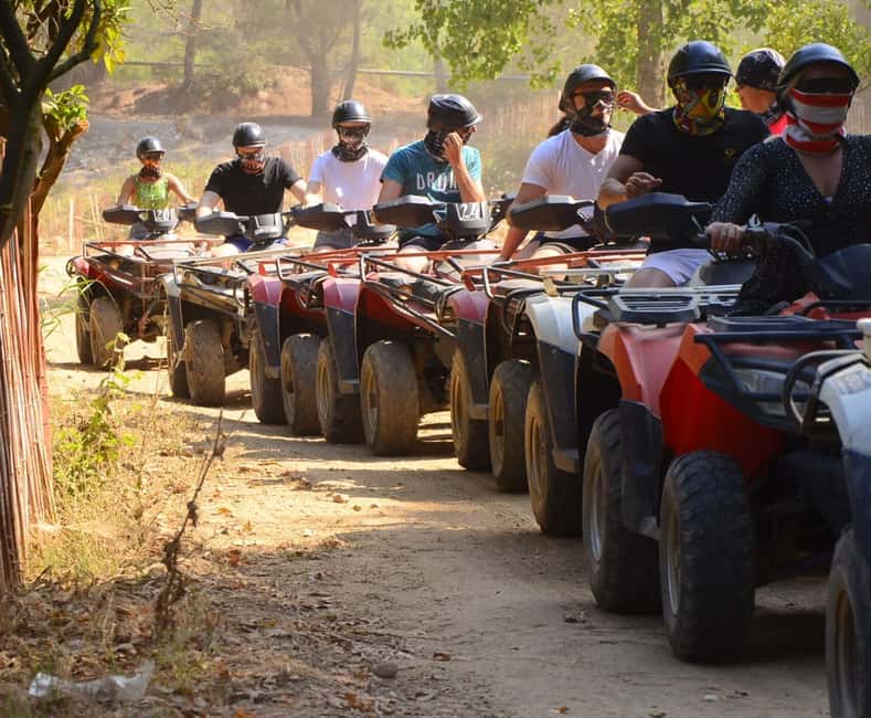 Alanya: Quad Safari with Hotel Pick-Up - Forest tracks, rocky paths, and mountain views
