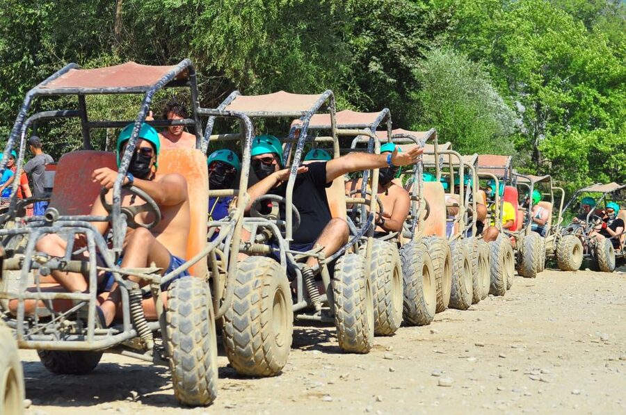 Alanya: Rafting, Zipline, Quad, Buggy, Jeep Tour with Lunch - Reaching Köprülü Canyon from Alanya