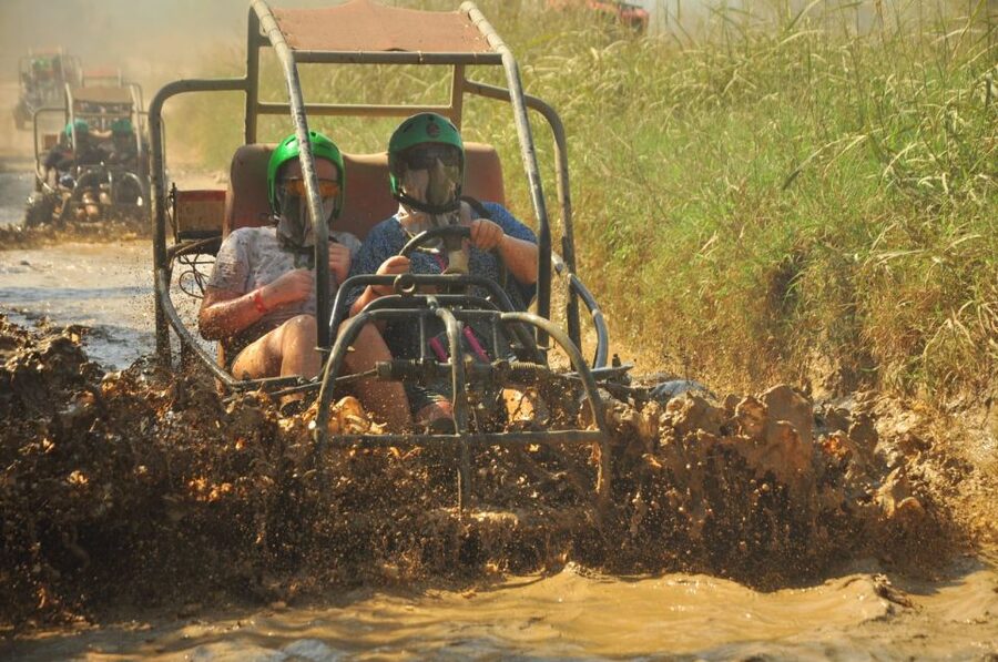Alanya: Rafting, Zipline, Quad, Buggy, Jeep Tour with Lunch - Buggy or quad biking on muddy mountain trails