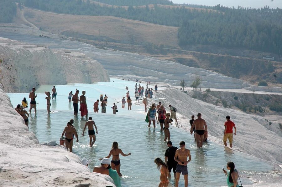 Alanya, Side, Antalya To Pamukkale & Salda Lake A Magical - Dinner in Korkuteli on the way back
