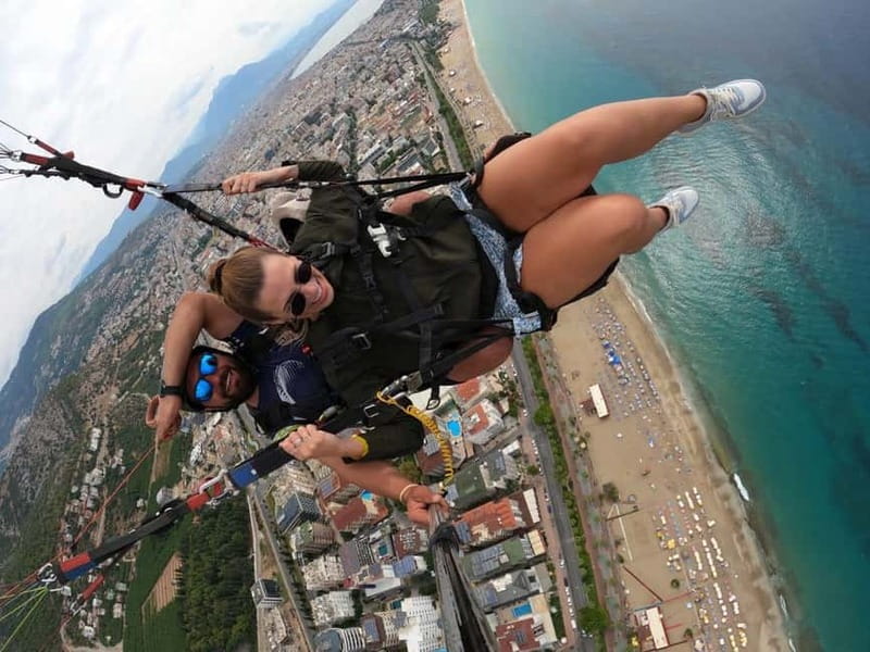 Alanya: Tandem Paragliding Experience with Video Option - From Alanya streets to the Taurus Mountains