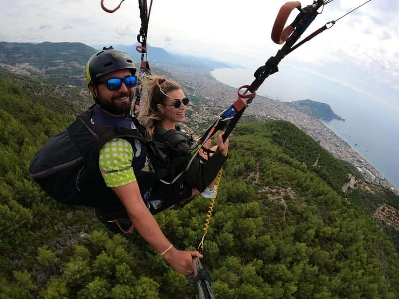 Alanya: Tandem Paragliding Experience with Video Option - Photos and video: useful souvenir, extra cost