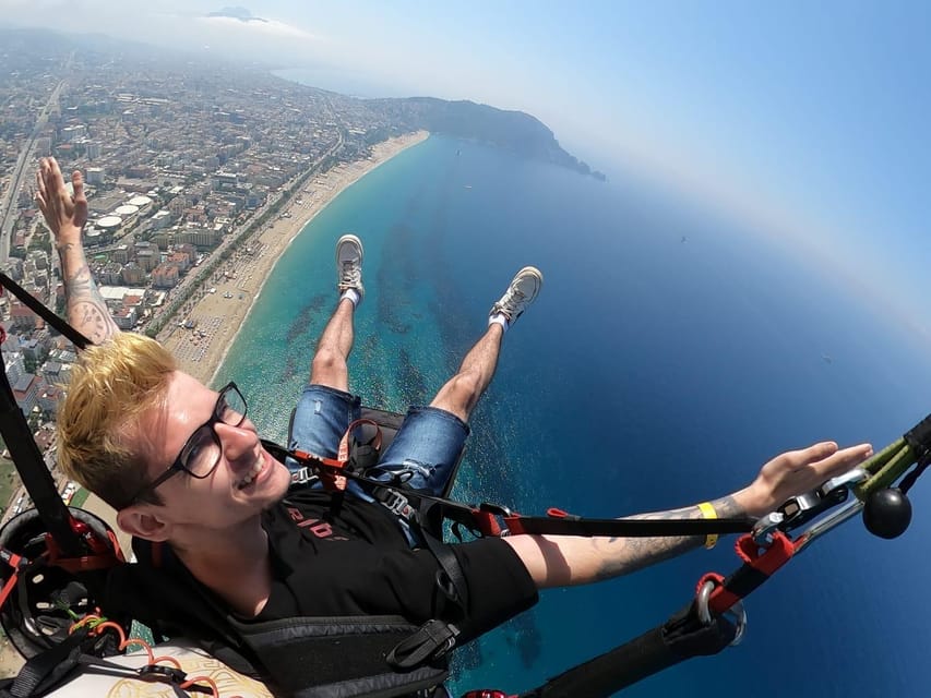 Alanya: Tandem Paragliding Flight to Cleopatra Beach - Weather, timing, and cancellation