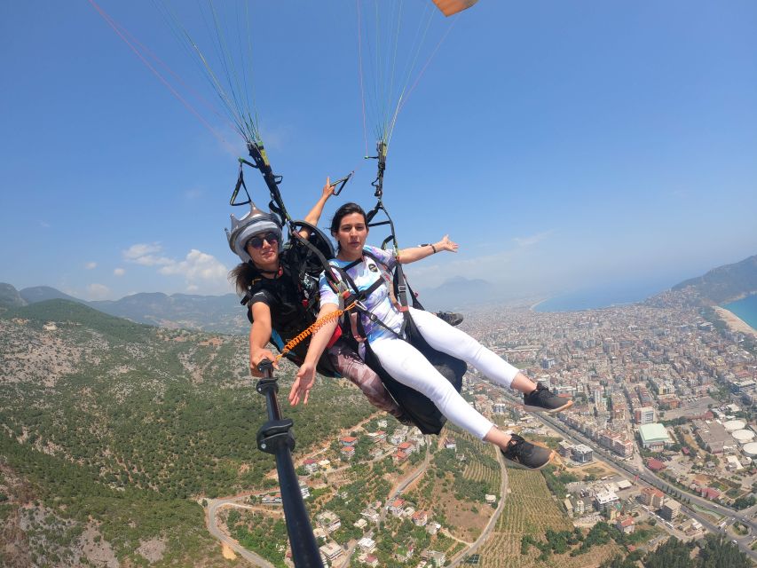 Alanya: Tandem Paragliding Over a Castle and the Sea - From Alanya streets to the 700-meter launch point