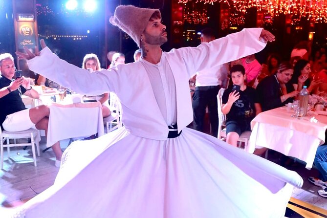 All Inclusive Luxury Bosphorus Dinner Cruise & Turkish Night Show - Seeing Istanbul from the Bosphorus after sunset