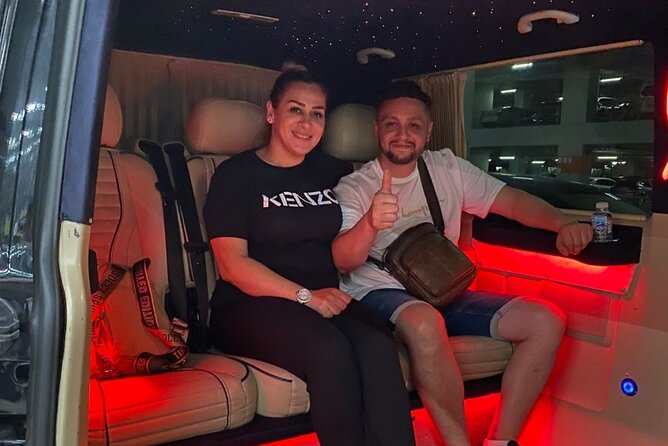Antalya Airport Transfer Luxury and Comfortable Meet Transfer - Inside the Mercedes minivan