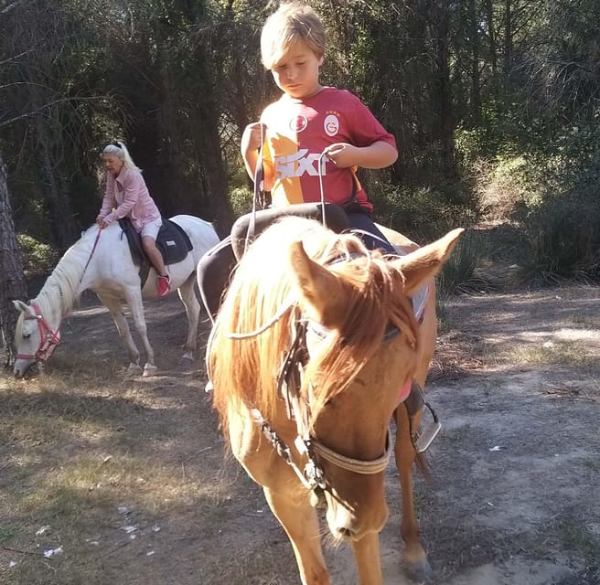 Antalya : Belek , Kundu , Horse Riding - The Forest Route: Cool, Quiet, and Less Showy