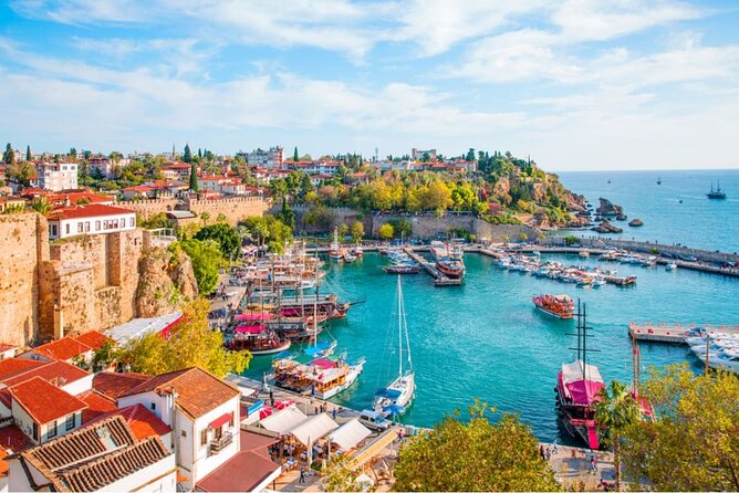 Antalya City Tour Full-Day Boat Tour Cable Car and Waterfall Peerless&Excellent - Upper Duden Waterfalls: a cool start beneath the trees
