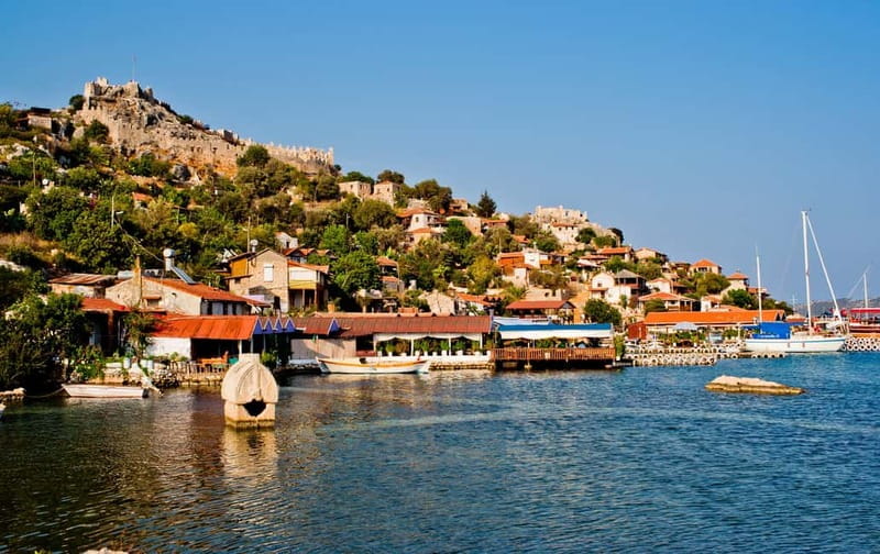 Antalya: Demre, Myra & Kekova Sunken City Boat Trip w/ Lunch - Teimiussa and the Lycian coast