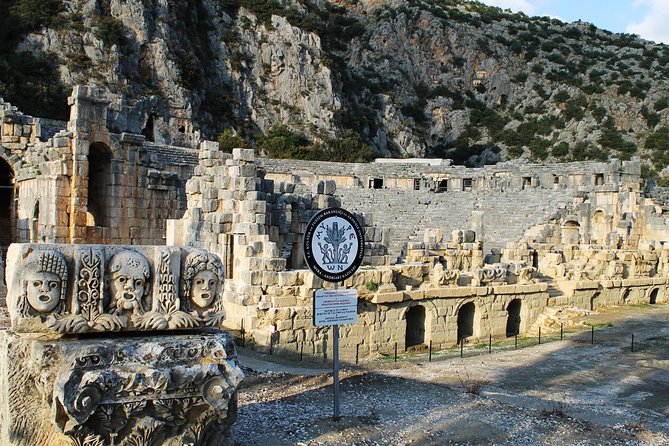Antalya: Demre Myra Kekova Tour w/Boat Trip - Myra’s Lycian tombs and ancient theater