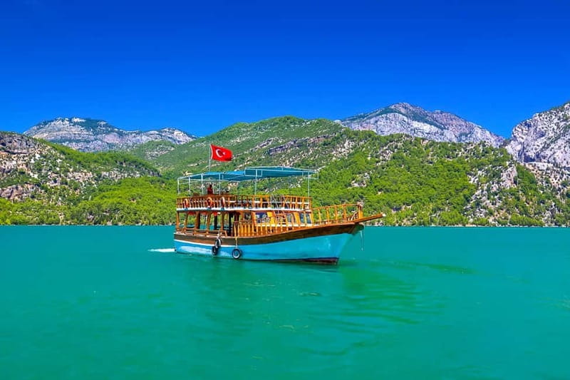 Antalya: Green Canyon Boat Trip w/Lunch near Green Lake - Cruising the 14-kilometer Grand Canyon