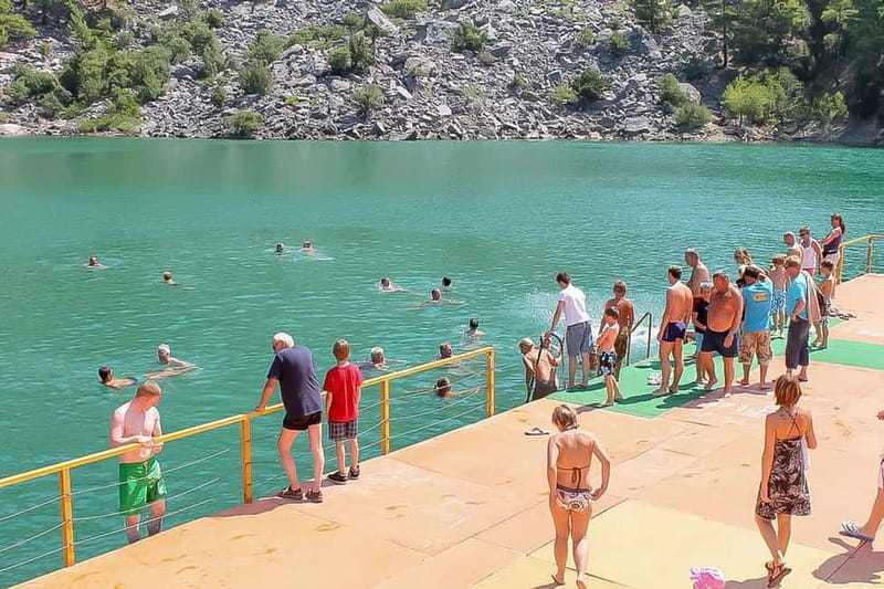 Antalya: Green Canyon Boat Trip w/Lunch near Green Lake - Swimming in the green water