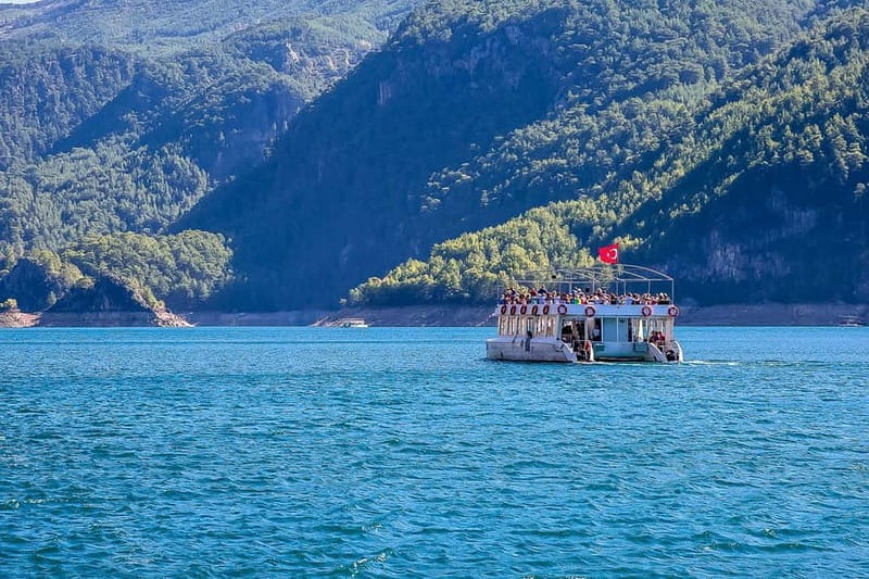 Antalya: Green Canyon Boat Trip w/Lunch near Green Lake - The Little Canyon and the ride back