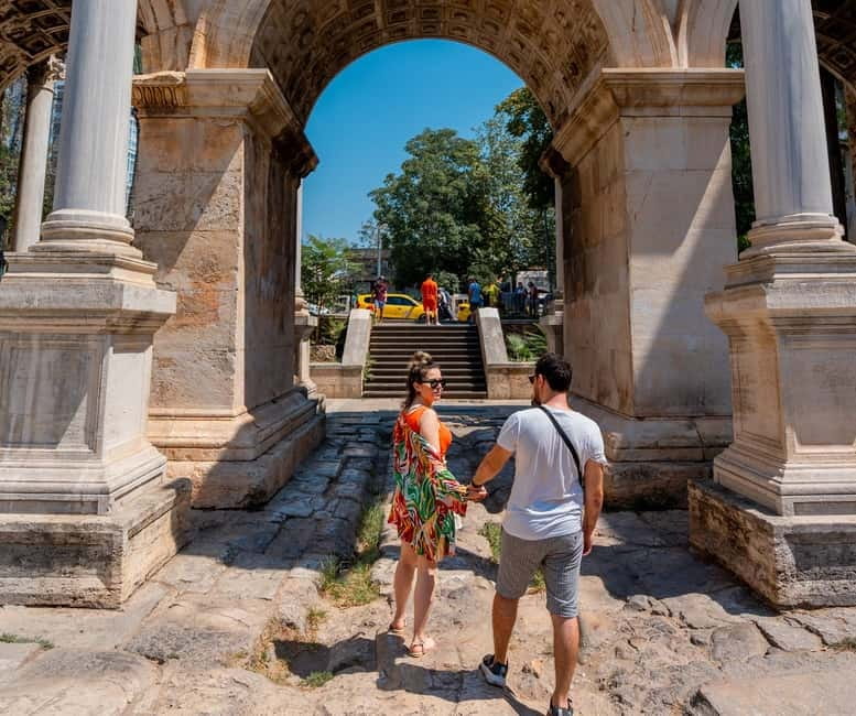Antalya/Kemer: City Tour w/Olympos Cable Car, Boat & Lunch - Düden Waterfall and the sound of water over rock