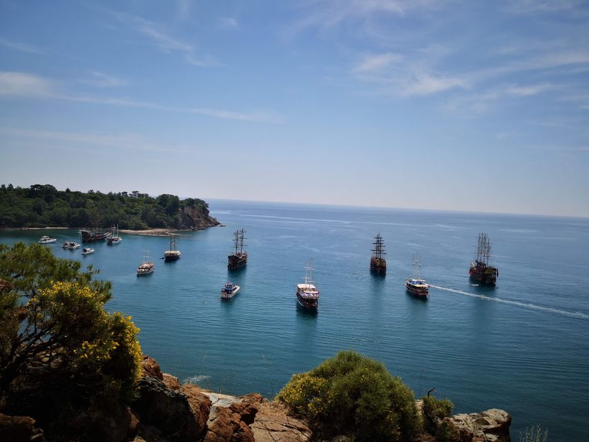 Antalya & Kemer: Pirate Boat Tour With Foam Party & Swimming - Reaching Kemer marina from Antalya Province