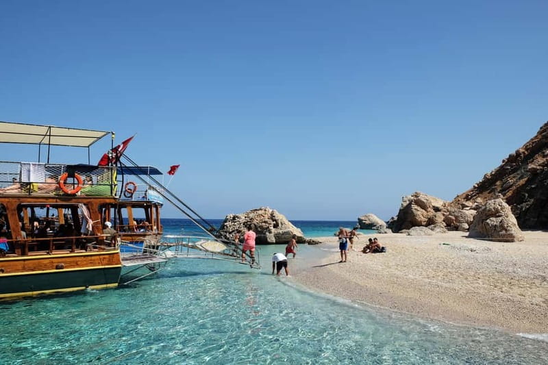 Antalya/Kemer: Suluada & Adrasan Boat Trip with Lunch - Suluada’s beaches and clear swimming water