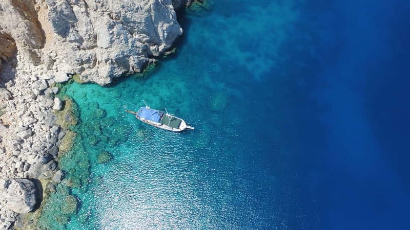 Antalya/Kemer: Suluada Boat Tour with Bays & Maldives Beach - Exploring Suluada’s springs and natural pools