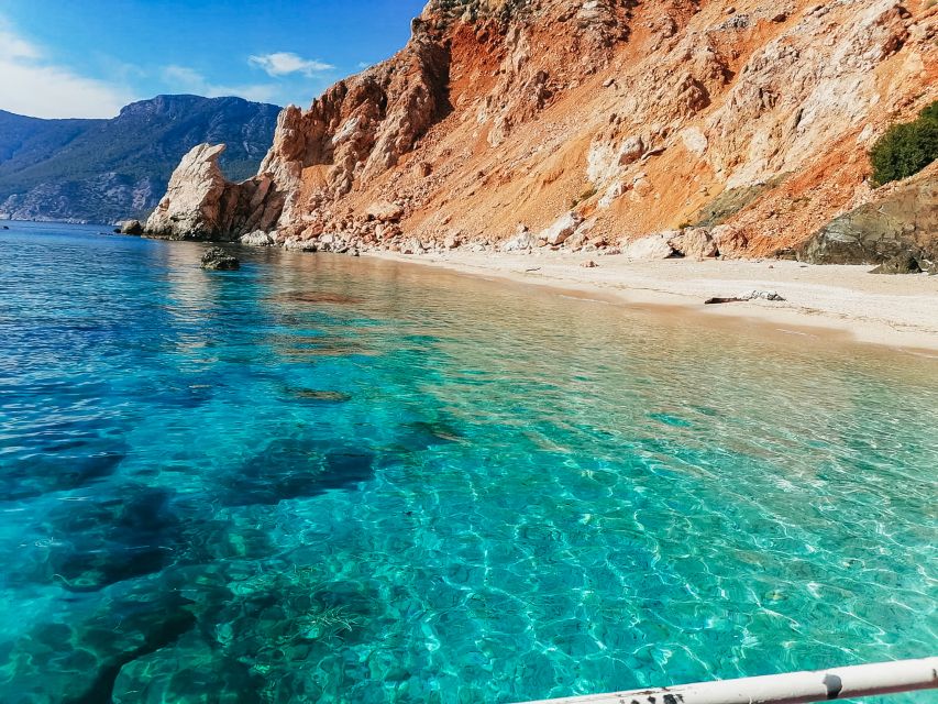 Antalya/Kemer: Suluada Island Small-Group Boat Tour w/ Lunch - Lunch on board: practical, fresh, and not fancy