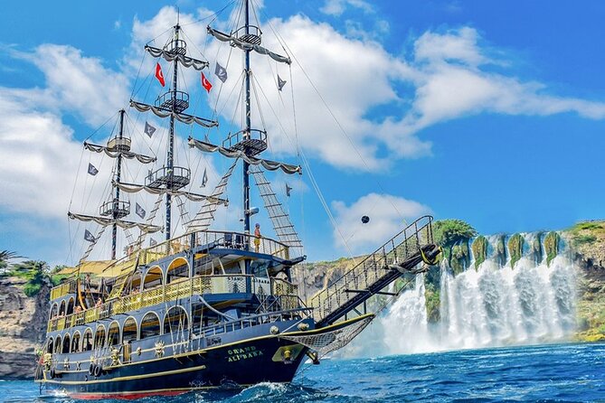 Antalya Lara Pirate Boat Trip w/Soft Drinks, Lunch & Pickup - The Quick Take