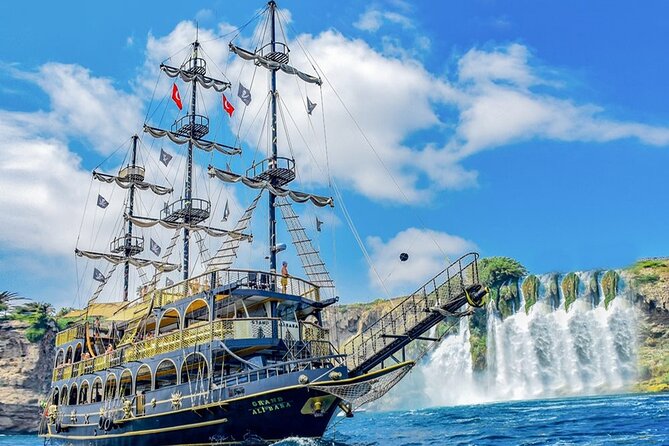 Antalya Lara Pirate Boat Trip w/Soft Drinks, Lunch & Pickup - Lunch, Soft Drinks, and the Onboard Party